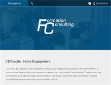 Tablet Screenshot of formation-consulting.com